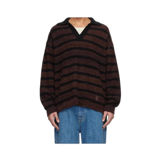 Striped Long-Sleeved Sweater