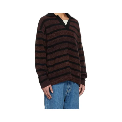 Striped Long-Sleeved Sweater