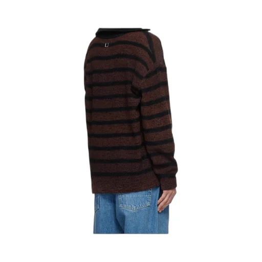 Striped Long-Sleeved Sweater