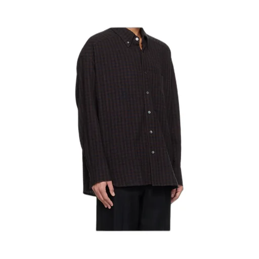 Plaid Long-Sleeved Shirt