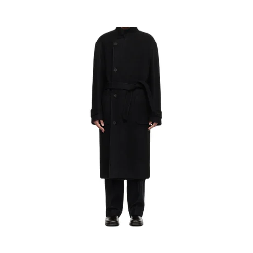 Button-Down Long-Sleeved Coat