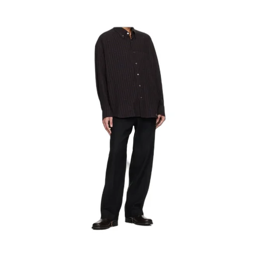 Plaid Long-Sleeved Shirt