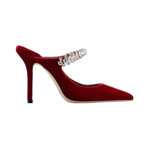 Bing 100 High-Heeled Mules