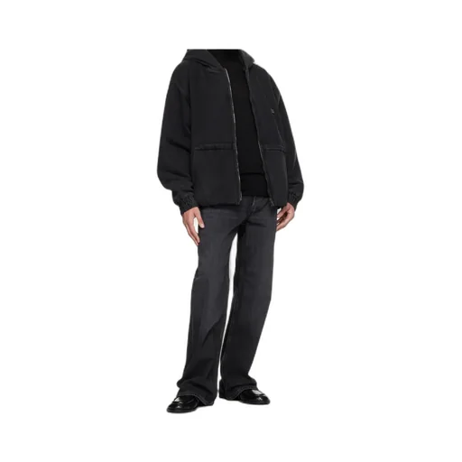 Zippered Hooded Cotton Jacket