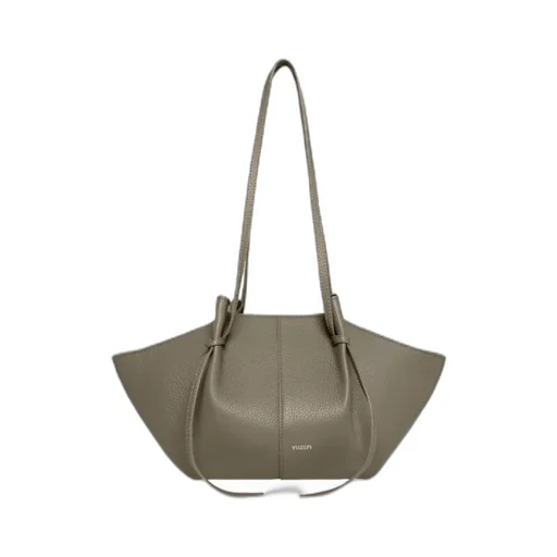 Mochi - Taupe Pebble Grained Leather