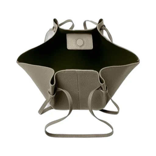 Mochi - Taupe Pebble Grained Leather