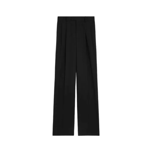 Jazz Trousers In Diagonal Wool