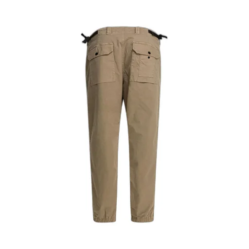 Stone Island Logo Patch Loose Fit Pants