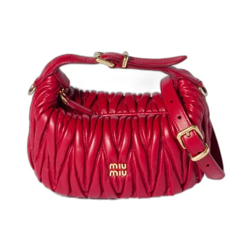 Miu Miu Matelassé Zipped Pouch