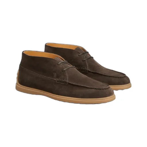 Tod's Lace-Up Flat Shoes