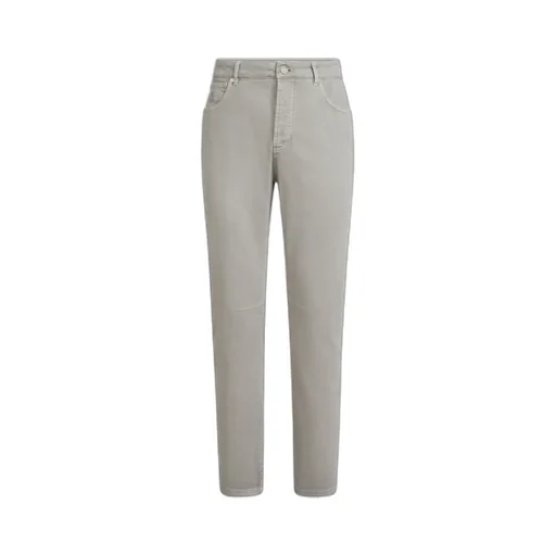 Brunello Cucinelli Logo-Patch Straight Leg Jeans