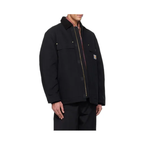 Long-Sleeved Collared Jacket