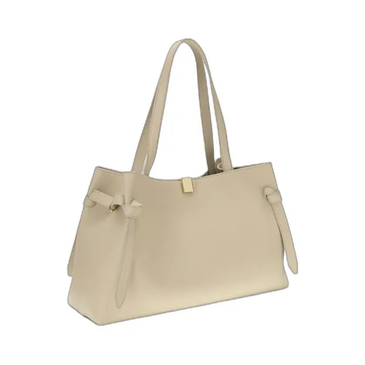 Gyoza Pebble-Grain Shoulder Bag