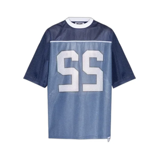 Moschino Mesh Panelled Crewneck T-Shirt