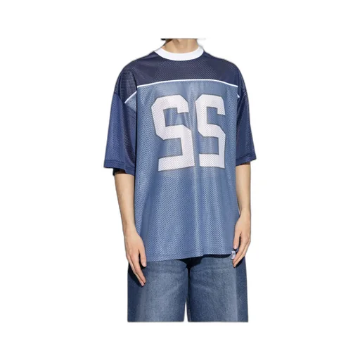 Moschino Mesh Panelled Crewneck T-Shirt
