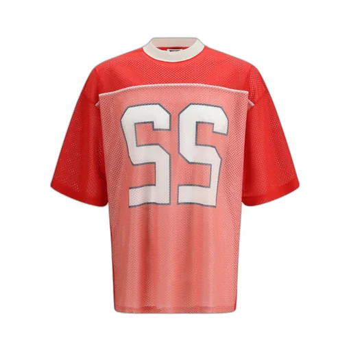 Moschino Mesh Panelled Crewneck T-Shirt