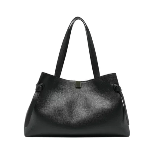 Gyoza Leather Tote Bag