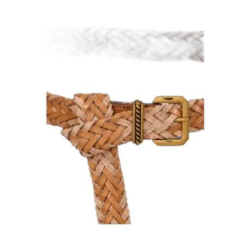 Etro Logo-Engraved Braided Belt