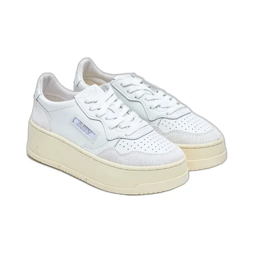 Autry Medialist Platform Lace-Up Sneakers