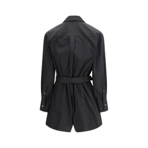 Pinko V-Neck Belted Playsuit