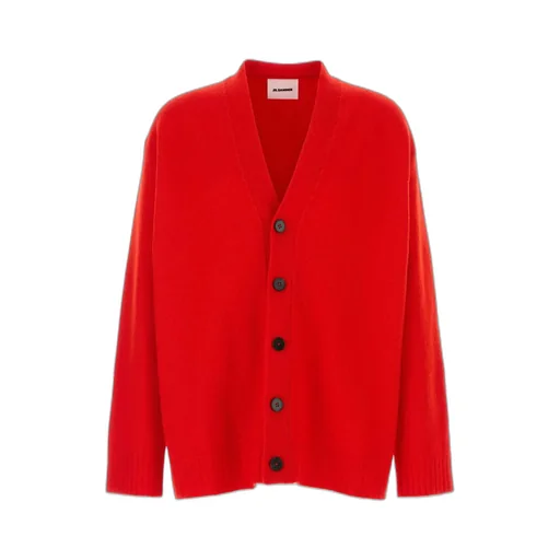 Jil Sander V-Neck Button-Down Cardigan
