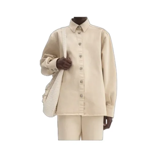 Magda Butrym Long-Sleeved Denim Shirt