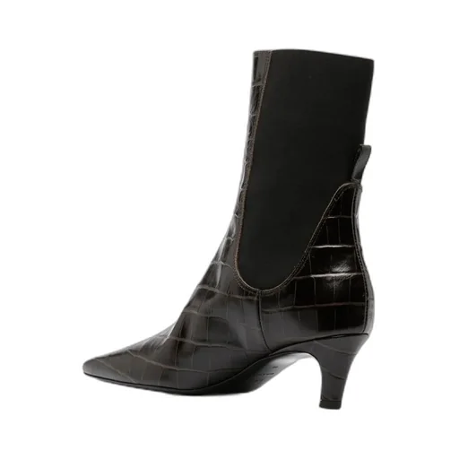 Pull-Up Ankle Boots