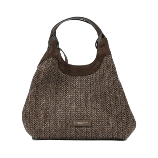 Gianni Chiarini Herringbone Shoulder Bag