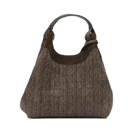 Gianni Chiarini Herringbone Shoulder Bag