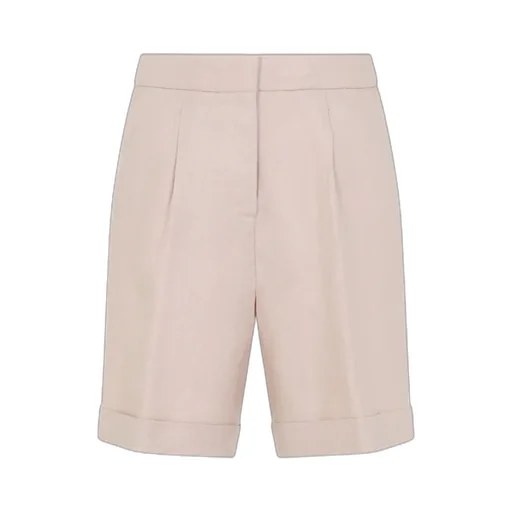 Pleat-Detail Shorts