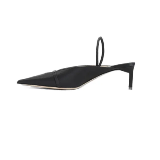 Pointed-Toe High-Heeled Sandals