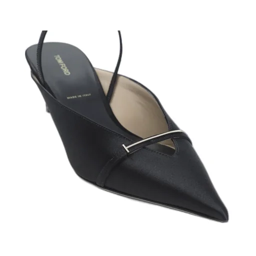 Pointed-Toe High-Heeled Sandals