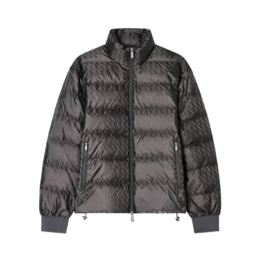 Short Stand-Collar Down Jacket