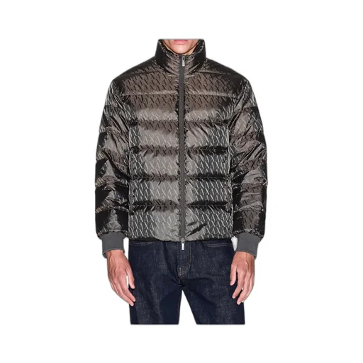 Short Stand-Collar Down Jacket