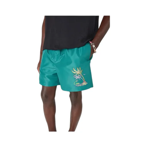 Casablanca Casa Embroidery Swim Shorts