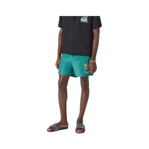 Casablanca Casa Embroidery Swim Shorts
