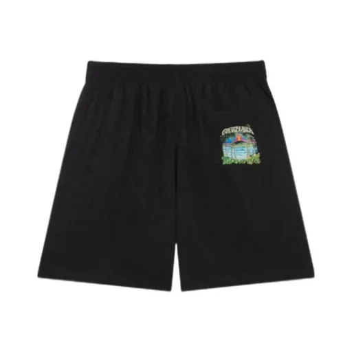 Casablanca Jacquard Drawstring Shorts