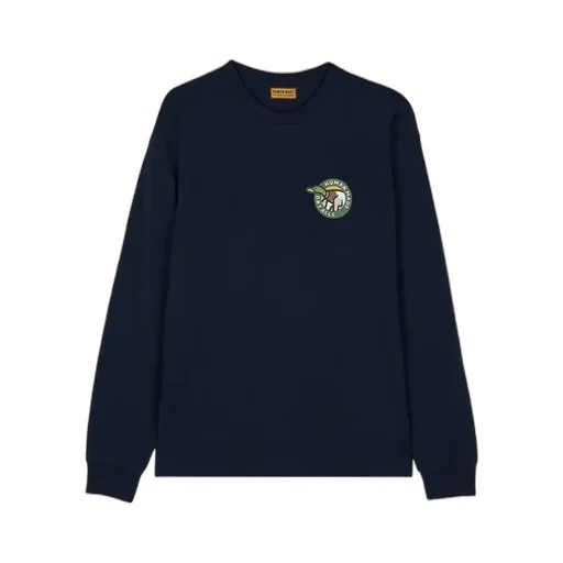 Crew Neck Long-Sleeved Sweatshirt