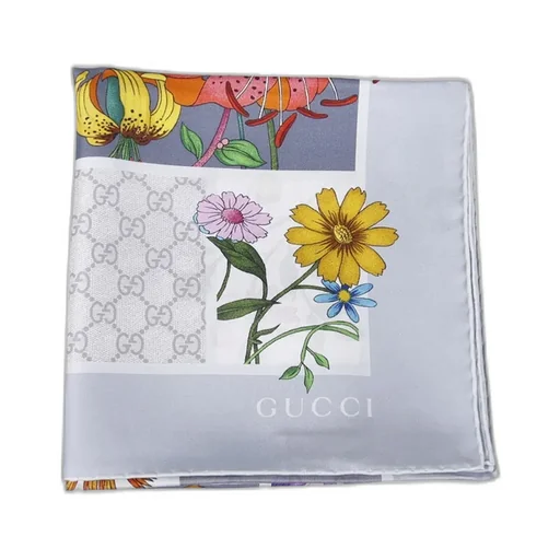 Gucci Floral Printed Scarf