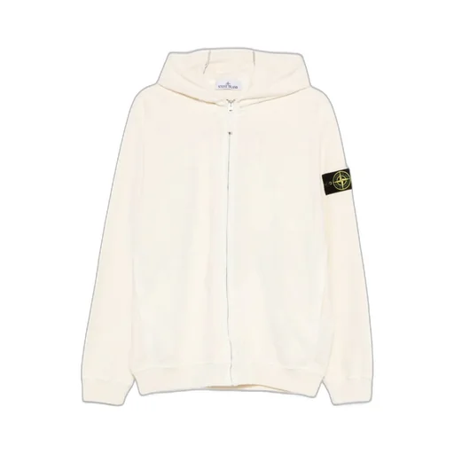 Long-Sleeved Zippered Sweatshirt