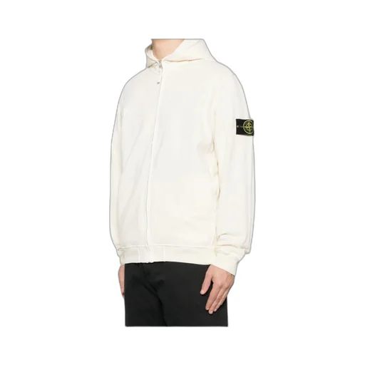 Long-Sleeved Zippered Sweatshirt