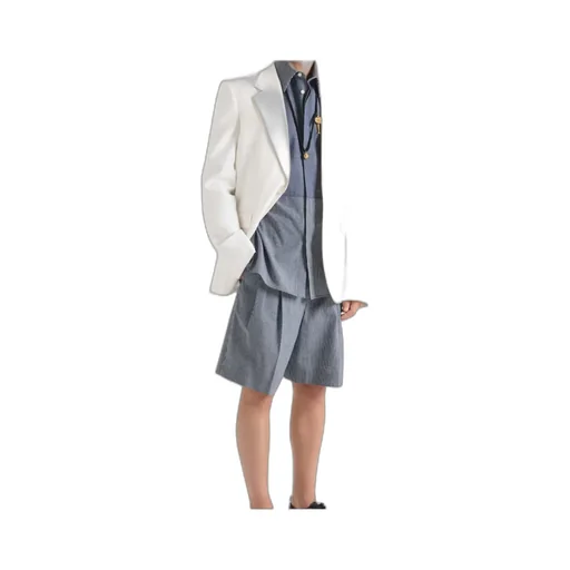 Givenchy Double Pleat Checked Bermuda Shorts