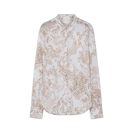 Regular—Fit Voile Shirt “Nontiscordardime”