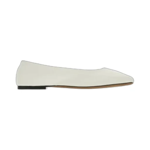 Square-Toed Ballet Flats