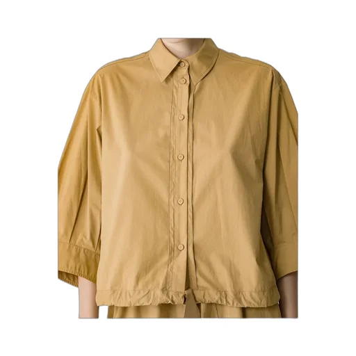 Half—Sleeve Poplin Shirt