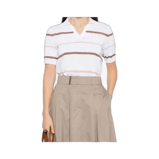 Striped Short-Sleeve Top
