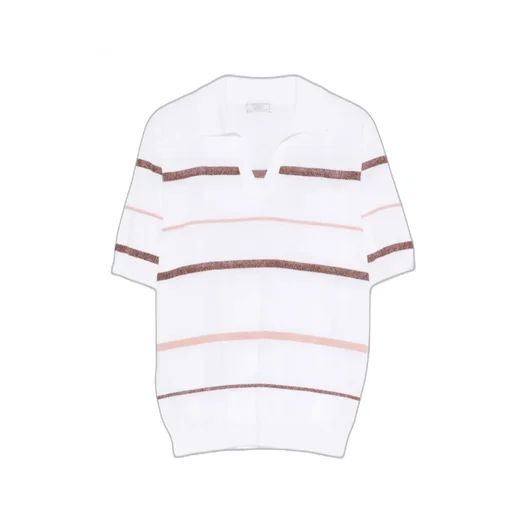 Striped Short-Sleeve Top