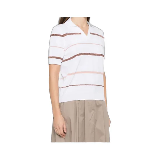 Striped Short-Sleeve Top