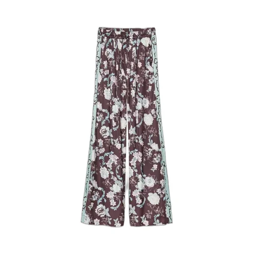 Jacquard Trousers “Peonia My Love”