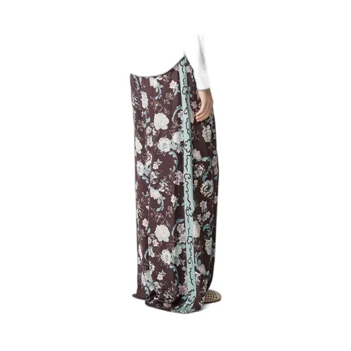 Jacquard Trousers “Peonia My Love”